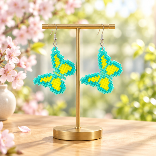 Papillon vert fusion